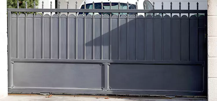 Metal Driveway Gate Installation Glen Ellyn