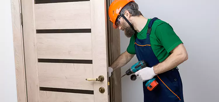 Replace Internal Door Handle with Lock Glen Ellyn